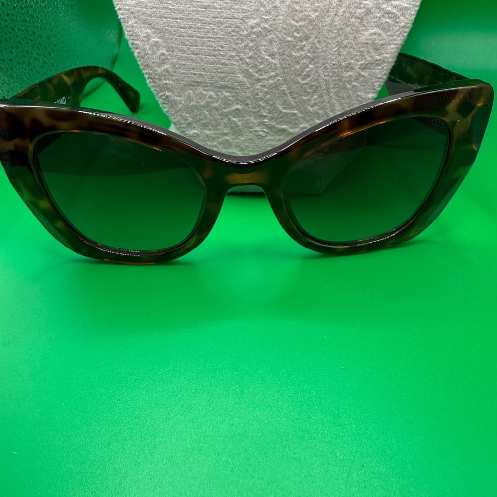Kurt Geiger Brown Cat-Eye Sunglasses